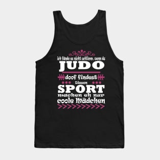 Judo Karate Taekwondo Mädchen Geschenk Tank Top